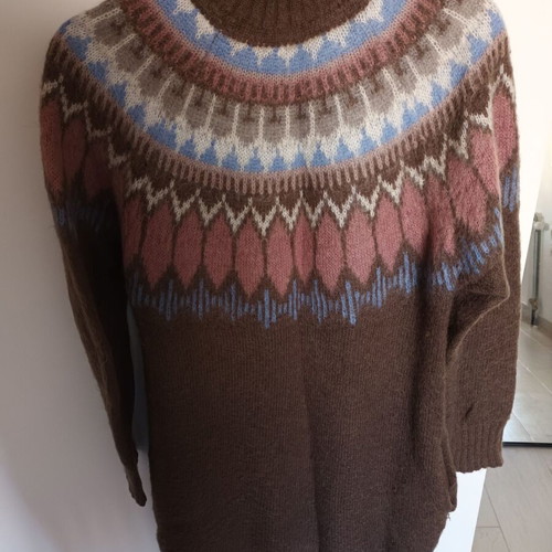 Manila Grace sweater dress used, multicolor, size S