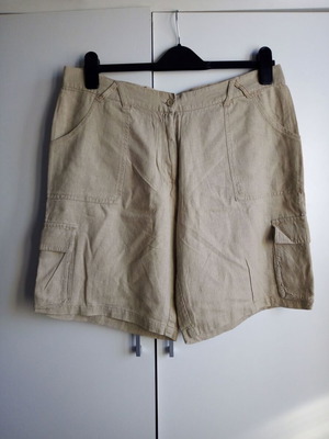 Linen women's shorts L
