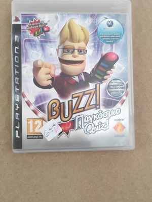 Buzz video game used for PlayStation 3