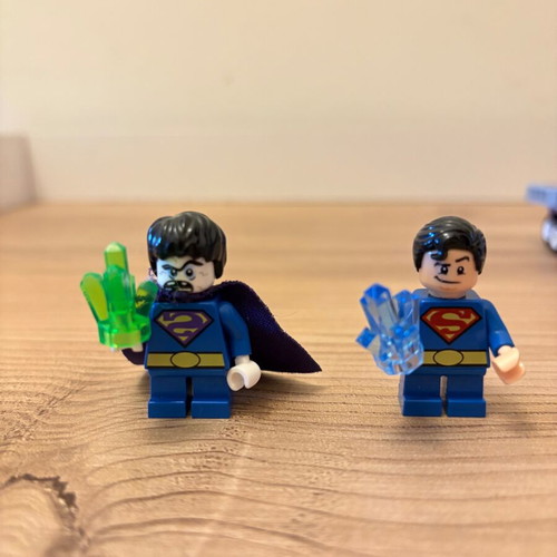 Lego superhero set Superman vs. Bizaro Mighty Micros 76068 used