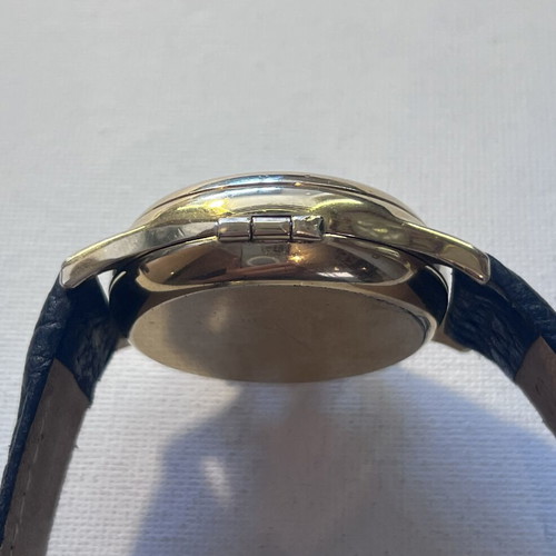 Louis Jacot Poljot Vintage Wristwatch used, 33mm, gold color
