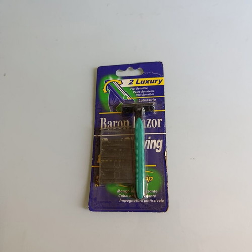 Baron Razor vintage shaving razor with 4+1 replacements, 1990s
