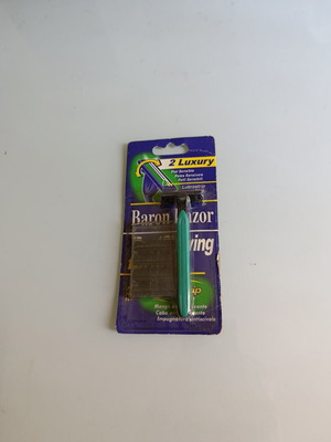 Baron Razor vintage shaving razor with 4+1 replacements, 1990s