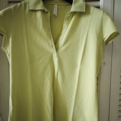 Marks & Spencer women's short-sleeve blouse used, green, size L