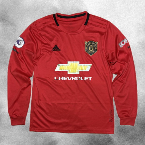 Manchester United Red Long Sleeve Jersey Adidas like new