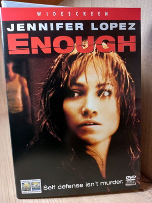 Enough DVD like new with Greek subtitles