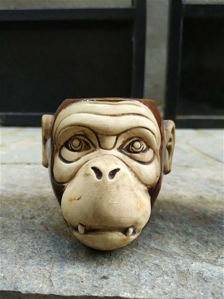  Tiki Mug Monkey keramiko potiri 450ml