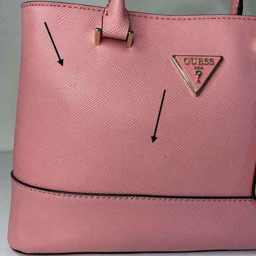 Guess handbag pink like new