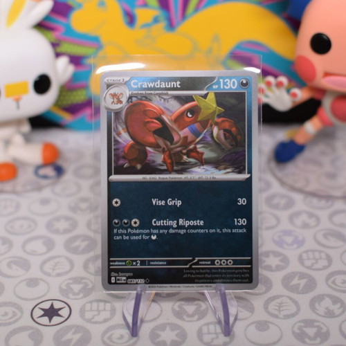 Pokemon Card Crawdaunt MEG 085 Reverse Holo like new