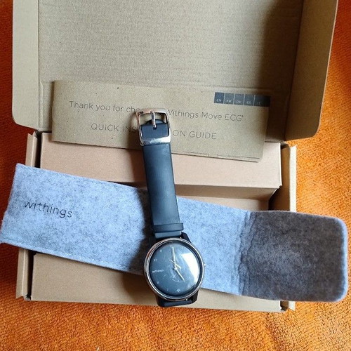 Withings Move ECG hybrid smartwatch used