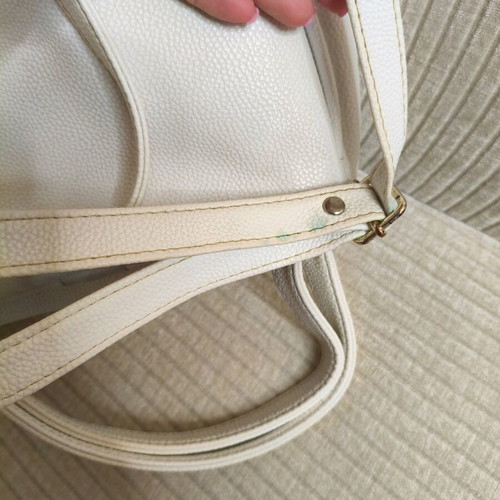 Summer backpack bag used, white