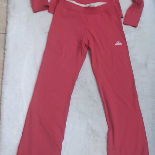 Adidas tracksuit set like new, red and pink, size S/M