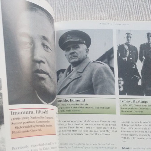 World War II Commanders book used by Ian Westwell