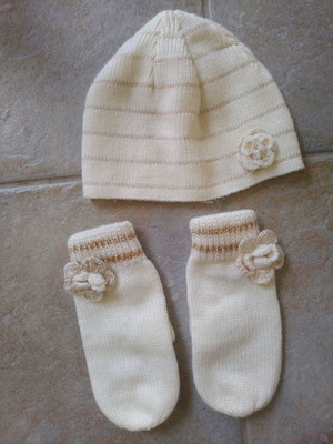 Mothercare σετ σκούφος και γάντια μεταχειρισμένα για 1-3 χρόνια