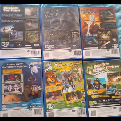 PS2 Games Bundle used, 7 action adventure titles