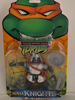 TMNT Ninja Turtles Ninja Knights Michelangelo action figure