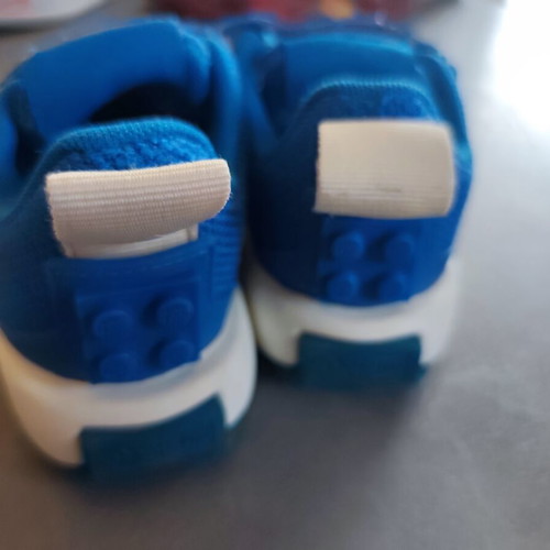 Adidas boys' sports shoes used, sizes 24 & 25 with free McQueen slippers