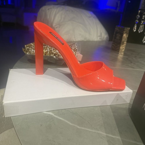 Nine West mules new, size 41, orange