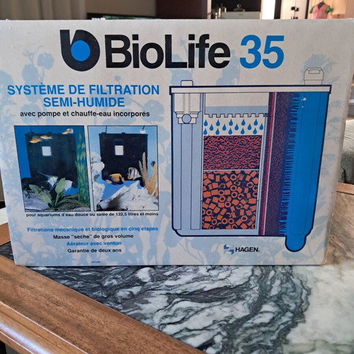 Biolife 35 Biological Filtration System new for 135 liters complete