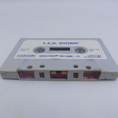 L.E.D. Storm ZX Spectrum 48/128K game used, Capcom