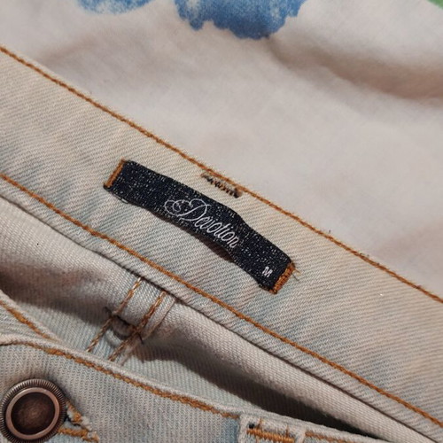 Devotion women's jeans like new, size M 38 10, blue turquoise