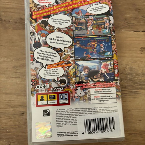 Gitaroo Man Lives! PlayStation PSP used, complete