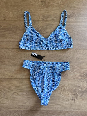 Zagar swim μαγιό καινούργιο, μέγεθος S, άσπρο και μπλε