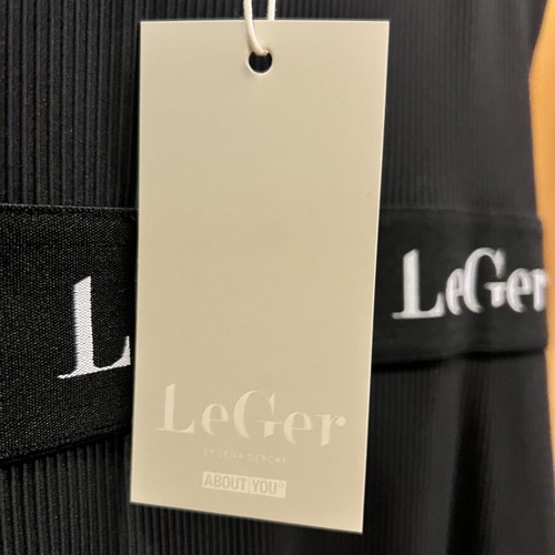 LeGer Black Elastic Dress New