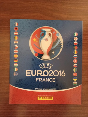 Άλμπουμ Euro 2016 καινούργιο χωρίς αυτοκόλλητα