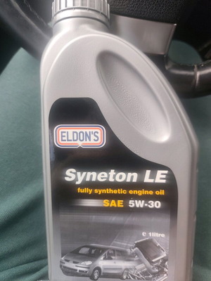 Λάδι αυτοκινήτου Eldon's Syneton LE SAE 5W-30 σφραγισμένο 1 λίτρο