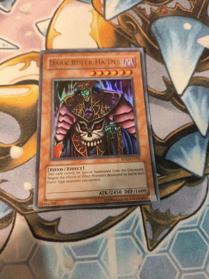 Dark Ruler Ha Des card used, Ultra Rare, edition RP02