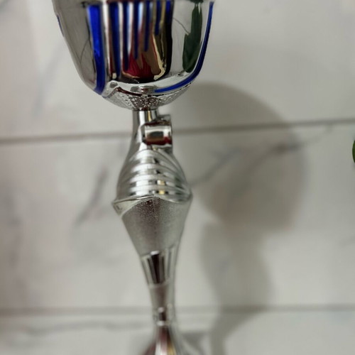 Κύπελλο βραβείου σαν καινούργιο, ύψος 31,5 εκ., μαρμάρινη βάση