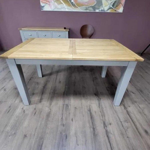 Wooden extendable dining table new, 100% oak, for 6-8 people