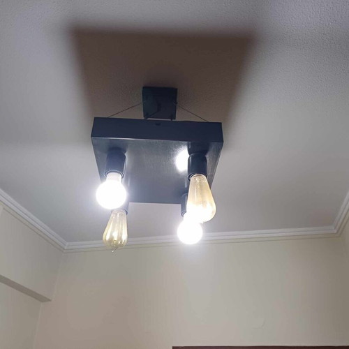 Ceiling lights used with Edison bulbs, set of 2 pieces