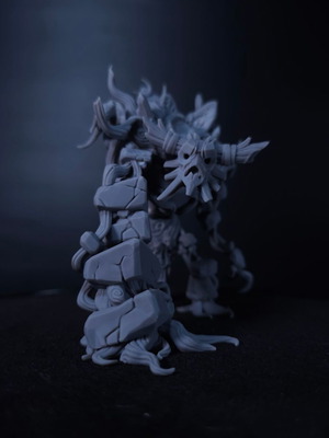 Forest Guardian Golem Resin Miniature σαν καινούργιο για D&D και RPG