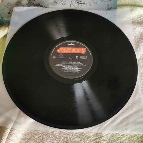 INXS Live Baby Live vinyl record like new, 1991 edition