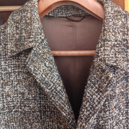 Men's vintage wool coat made in Italy, size 48, like new