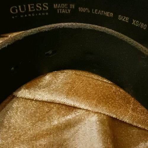 Guess leather belt like new, black, size 95