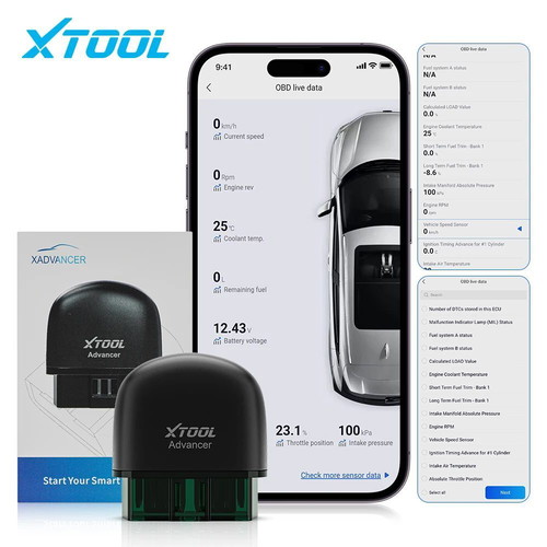 XTOOL AD20 Pro OBD2 Scanner Wireless Full System Car Diagnostic Tool new