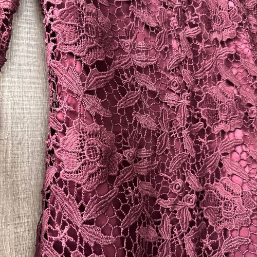Dress with lace like new, size S