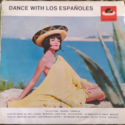 Dance with Los Españoles vinyl record used, Latin