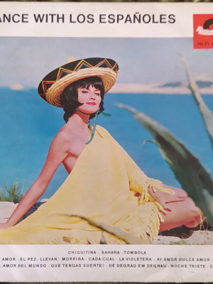 Dance with Los Españoles vinyl record used, Latin