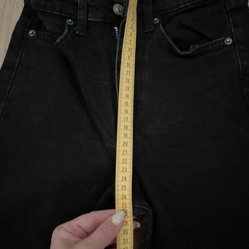 Zara crop black jeans like new