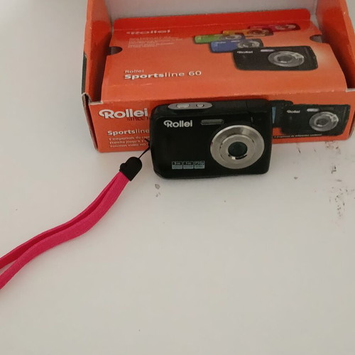 Rollei Sportline60 camera like new with batteries and accessories