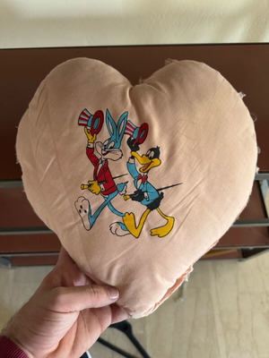 Looney Tunes vintage children's pillow used