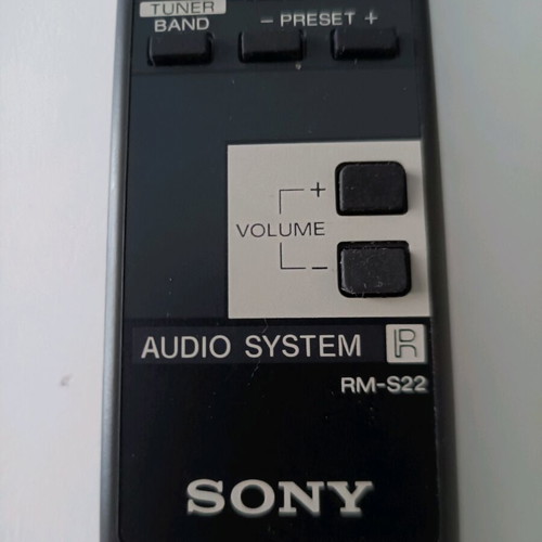 Sony RM-S22 authentic remote control like new for mini hi fi