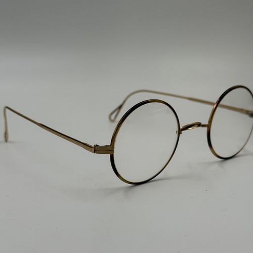 Vintage OpO 800/S c.3 Laminato Oro 14KT glasses like new, made in Italy