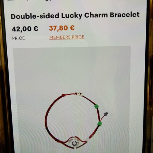 Double-sided Lucky Charm Bracelet from Benaki Museum new, multicolor