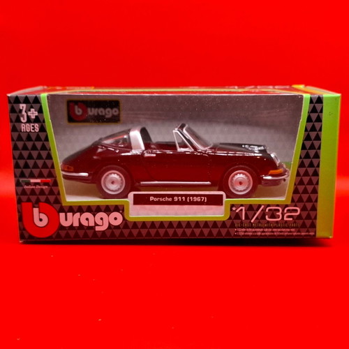 Porsche 911 1967 Bburago miniature new, scale 1:32