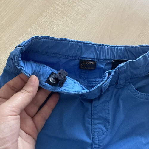 Mayoral blue bermuda shorts size 3